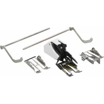 Příslušenství k šicímu stroji Kráčející patka se třemi základnami a vodítkem č.50