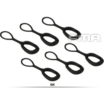 Sportovní střelba FMA Zvětšená táhla jezdce zipu - 6kusů - různé barvy Barva: Olivová