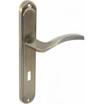 Garážová vrata VPD Klika Enigma Bronz grafit