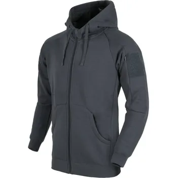 pracovní mikina Helikon-Tex HELIKON mikina URBAN TACTICAL HOODIE LITE (FULLZIP)® - Grey - různé velikosti Velikost: M