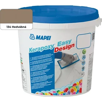 Spárovací hmota Mapei KERAPOXY EASY DESIGN 134 HEDVÁBNÁ 3 kg 5KB013403