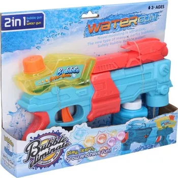 Hra na zahradu VODNÍ PISTOL a bublifuk 2v1