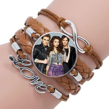 Náramek Náramek The Vampire Diaries (Upíří deníky) - Elena, Damon a Stefan (5)