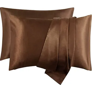 Povlak na polštářek Hedvábný povlak na polštář 50x60 cm, HEDVÁBNÝ SVĚT Barva hedvábí: hnědá