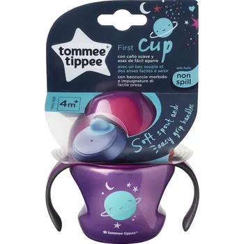 Kojenecká láhev Tommee Tippee TT 44710391 hrníček s rukojetí fialový 150 ml