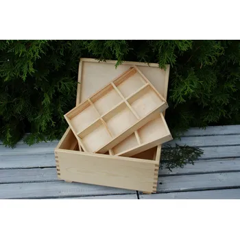 Šperkovnice Šperkovnice, truhla se 2 přihrádkami