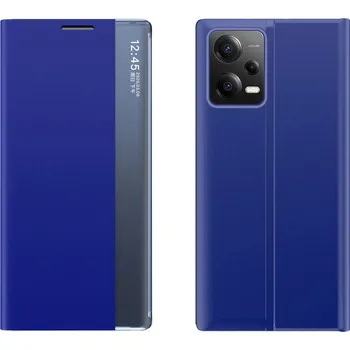 Pouzdro na mobilní telefon Beweare Pouzdro Sleep Flip S-View Cover na Xiaomi Redmi Note 12 Pro / Poco X5 Pro - modré