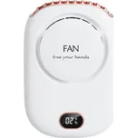 Multifunkční ventilátor na krk - Bílý