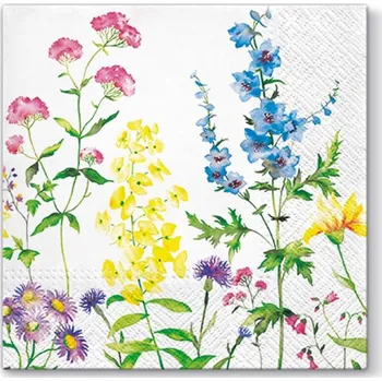 Papírový ubrousek UBR20c, Ubrousek, 16x16 cm, JARNÍ KVÍTÍ, 1 bal.