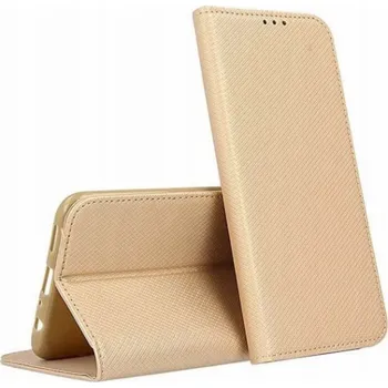 Pouzdro na mobilní telefon Xiaomi Redmi 10C Smart Magnet Case zlatá/zlatá