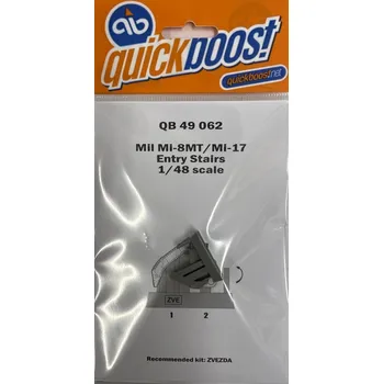 Plastikový model Quickboost 1/48 Mil Mi-8MT/Mi-17 entry stairs (ZVE)