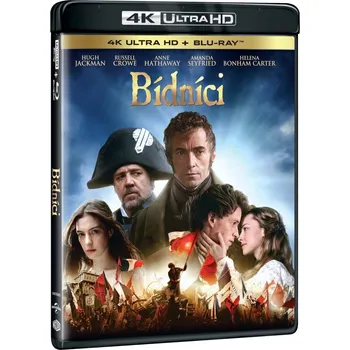 Blu-ray film Bídníci (2012) - 4K Ultra HD Blu-ray + Blu-ray 2BD