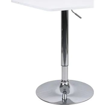 Barový stolek Tempo Kondela Barový stůl Kondela Freya (bílá) (pro 4 osoby)