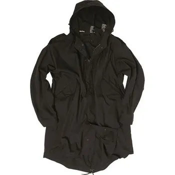 Pánská bunda Bunda US M51 FISHTAIL s vložkou a kapucí ČERNÁ