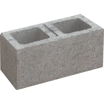 Face block /390x190x190/ hladká přírodní HX 2/19A (72ks/pal) Presbeton