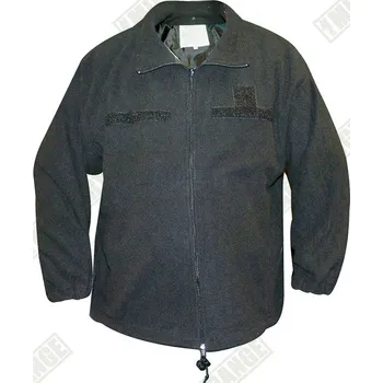 Pánská mikina Mikina POLAR FLEECE ČERNÁ M-L - Skladem