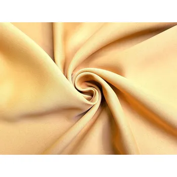 BYTEMA Dekorační látka BLACKOUT 128 na závěsy ŽLUTÁ 150 cm