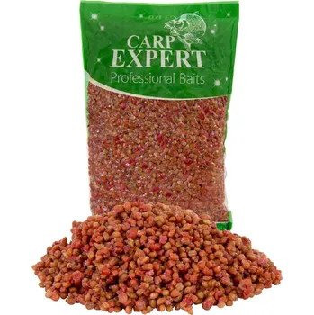 Návnadová surovina Carp Expert Pšenice 1 kg - Jahoda