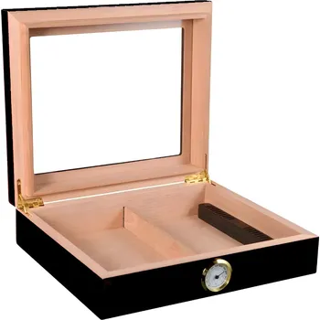 Humidor Amparo Miranda® Humidor Presidente 8001 Black