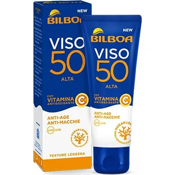 Přípravek na opalování Bilboa Crema Viso SPF 50 opalovací krém na obličej 50 ml