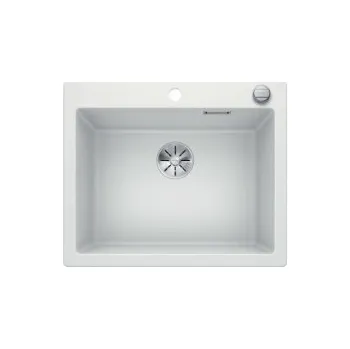 Granitový dřez Blanco PLEON 6 InFino Silgranit bílá soft s excentrem - 527136 + ZÁRUKA 3 ROKY ZDARMA