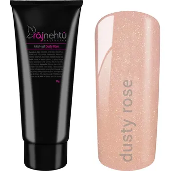 Umělé nehty Ráj nehtů Akryl-gel v tubě - Glimmer Dusty Rose 30g