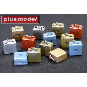 Plastikový model Plusmodel 1/35 British Canisters Mediterranean (3D Print)