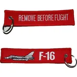 Klíčenka REMOVE BEFORE FLIGHT / F-16