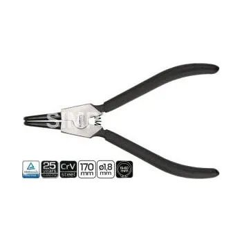Nářadí pro automobil Kleště seger, zahnuté, vnější, 170 mm, , TOPEX, 01-042