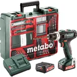 METABO PowerMaxx SB 12 MD 2x2,0Ah Aku příklepový šroubovák + kufr