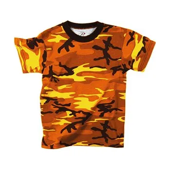 Pánské tričko Triko ORANGE CAMO