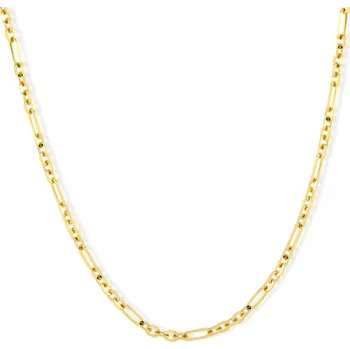 Řetízek Lillian Vassago Zlatý řetízek typu Figaro LLV59-GCH024 Barva zlata: Žlutá, Délka řetízku: 42 cm