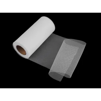 Tyl / stuha dekorační šíře 15 cm