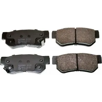 Brzdový systém Sada brzdových destiček, kotoučová brzda DENCKERMANN B111192