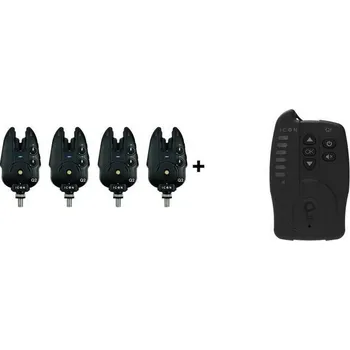 Signalizace záběru Wolf sada hlásičů ICON Q2 4+1 Qr HUBB (WFIC031) (Sada hlásičů z nejdostupnější řady Q2 spolu s příposlechem Qr HUBB.)