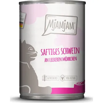 Krmivo pro kočku MjAMjAM šťavnaté vepřové s mrkvičkou 6 × 400 g