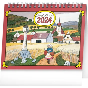 Kalendář Presco Group Stolní kalendář PGS-32605 Josef Lada 2024