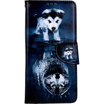 Pouzdro na mobilní telefon Pouzdro Xiaomi Redmi Note 12 Pro+ 5G knížkové Odraz vlka (kryt neboli obal na Xiaomi Redmi Note 12 Pro+ 5G)