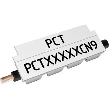 Pásek do tiskárny Partex PCT20012CN9, 1,8-2,5mm, 12mm, bílá, 1400ks, kontinuální nacvakávací profil