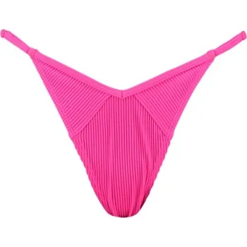 Dámské plavky Dámské plavky PUMA SWIM WOMEN RIBBED TANGA 1P 938068-02 PINK M
