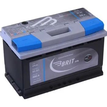 Autobaterie Autobaterie BRIT EFB 80 Ah