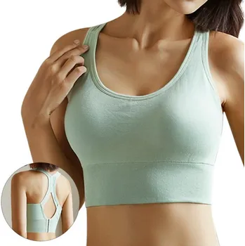 Dámské spodní prádlo Dámská sportovní zpevňující podprsenka Barva: zelená, V E L I K O S T: L