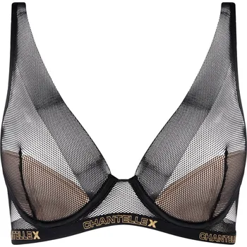 Souprava dámského spodního prádla Podprsenka CHANTELLE X (T03F20-02), Barva černá, Velikost 75E