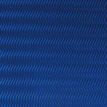 Karton Lepenka W-Welle 50 x 70cm, 260g, zvlněná, modrá, 1 list