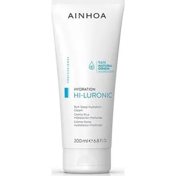 Pleťový krém Ainhoa Hi-luronic Rich Deep Hydration Cream - hloubkově hydratační krém 200 ml