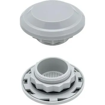 Větrací mřížka DA 084, IP55 , RAL 7035 - Přetlaková větrací mřížka