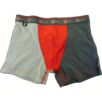 Chlapecké spodní prádlo - TRENÝRKY BOXERKY ZAFFE šedo-červené - vel.146-152