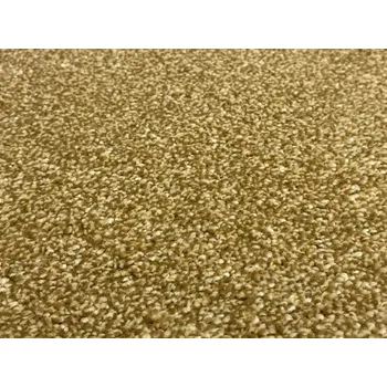Koberec Metrážový koberec Texas AB 52 zlatá 1 m2 TEXAS AB 52 zlatá
