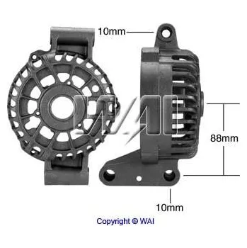 Přední víko alternátoru - Ford F81U10A351AA