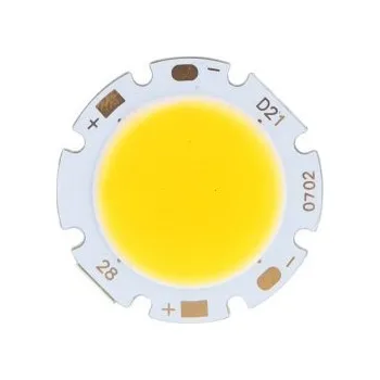 Žárovka COB LED Dioda 7W, Teplá bílá